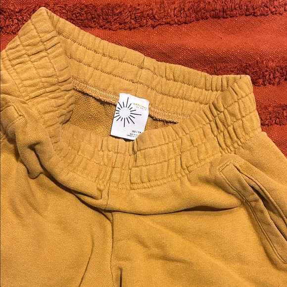 aerie Pants - Aerie Mustard Track Pants